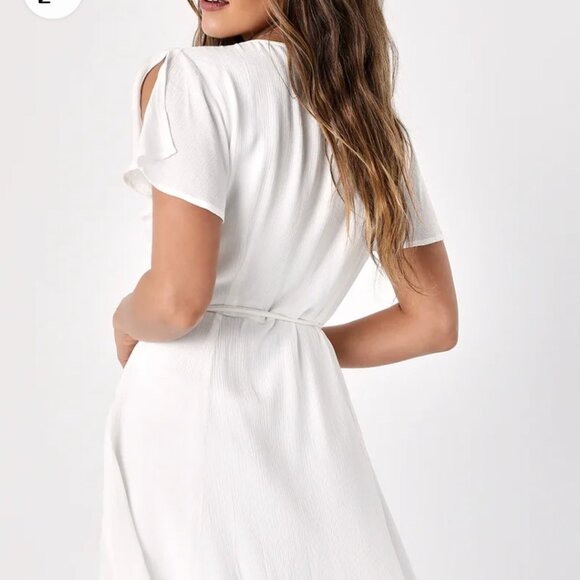 Lulu's Harbor Point Wrap Dress - Picture 4 of 4